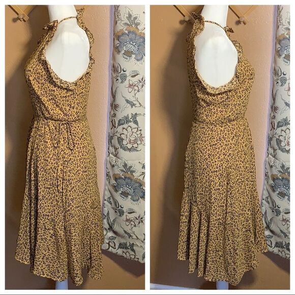 Who What Wear Cheetah Print Sleeveless Dress Size XS - Picture 3 of 7